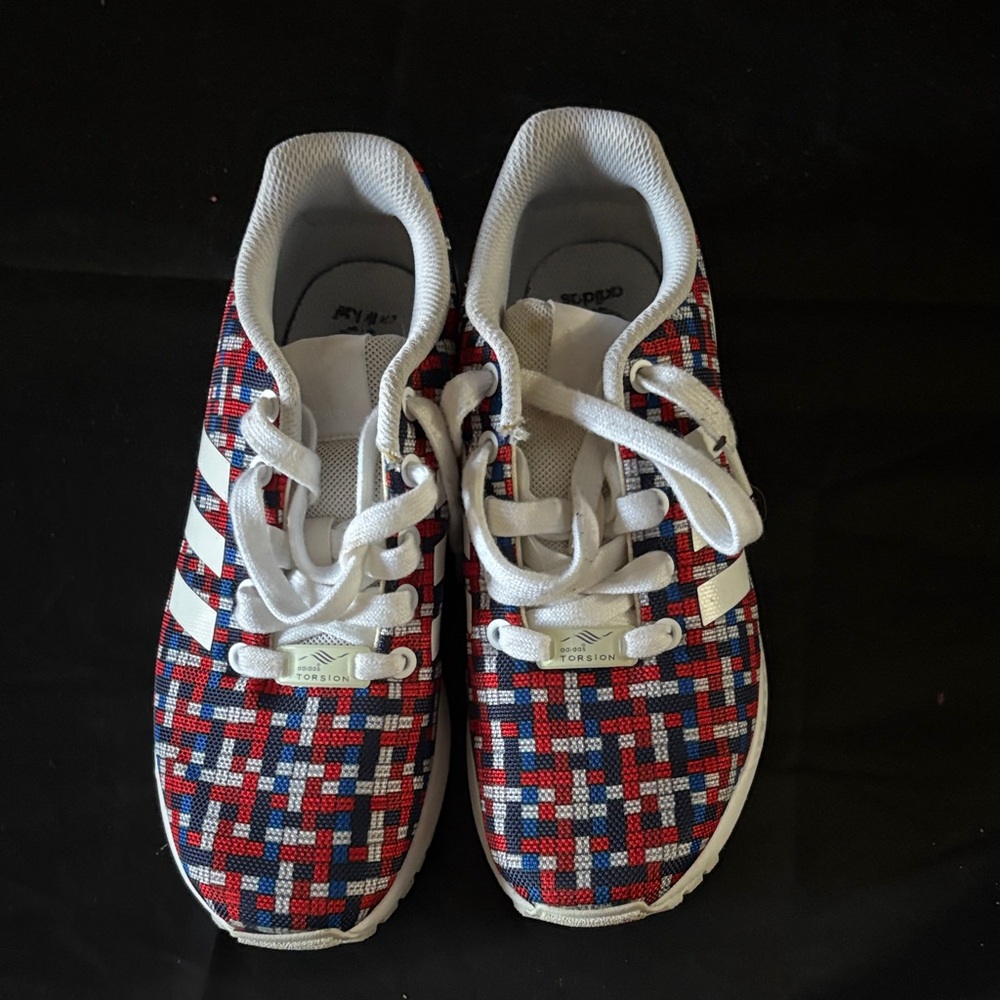 adidas Kids' Sneakers - Red, Blue, and White